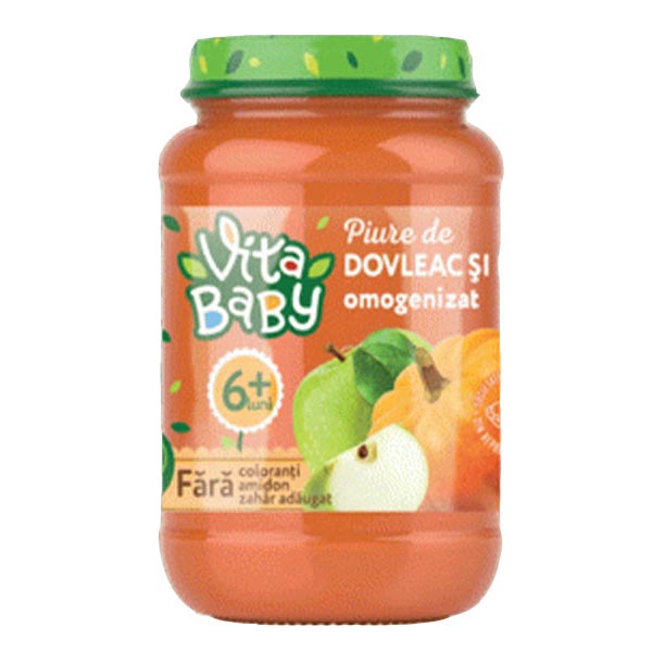 Baby Puree Pumpkin and Apple – 6.35 oz (180gr)